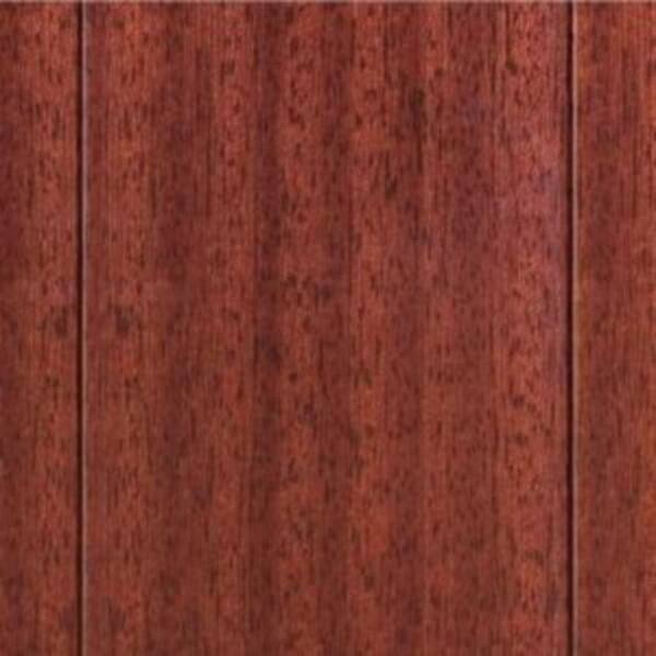 Home Legend High Gloss Santos Mahogany Solid Hardwood Flooring - 4-3/4 in. x 7 in. Take Home Sample