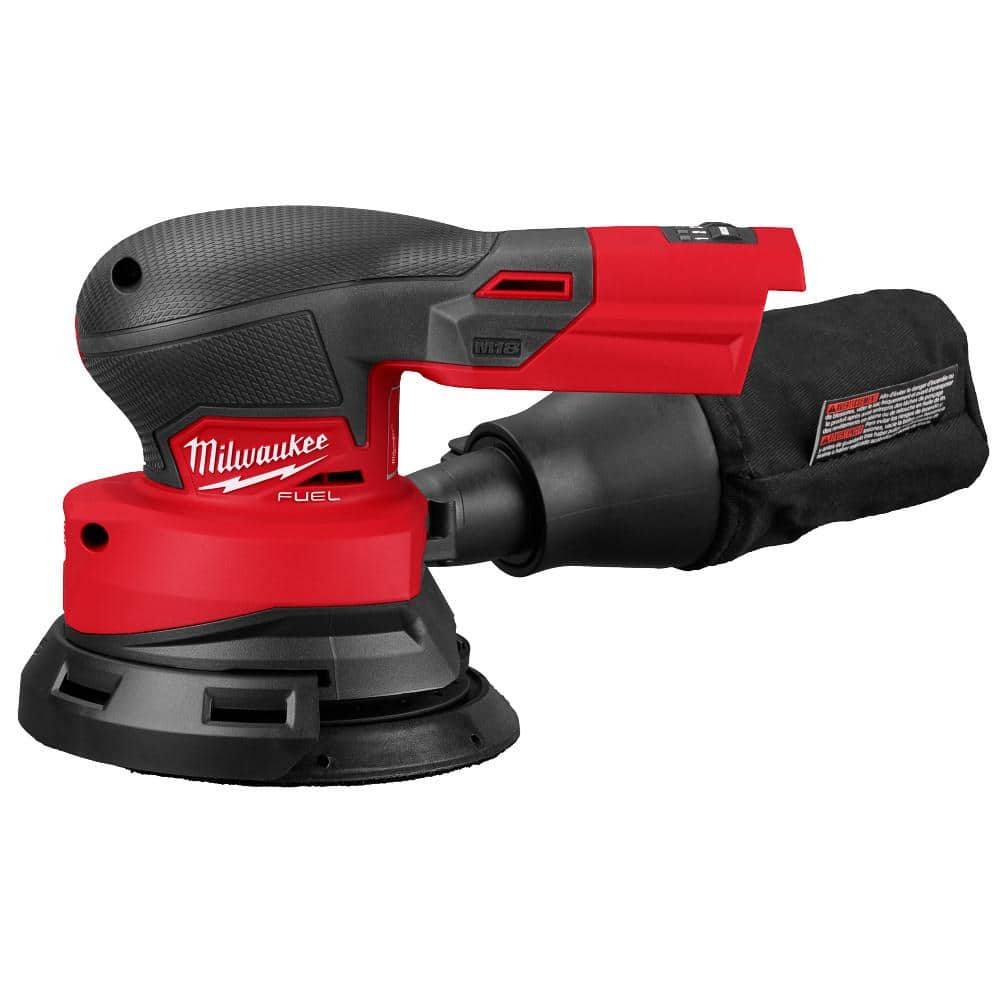 Milwaukee M18 18V Lithium-Ion Brushless Cordless FUEL 5 in. Random Orbit Sander (Tool-Only) 2837-20