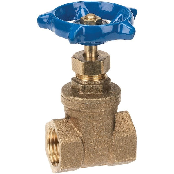 Everbilt 1 in. FIP x 1 in. FIP Brass Gate Valve