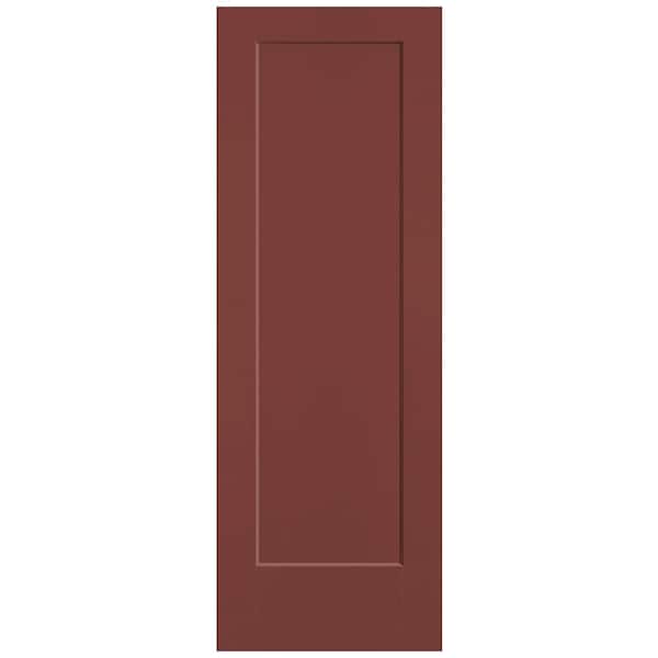 Masonite 28 in. x 80 in. 1-Panel Lincoln Park Single Bore Solid Core Red Bluff Molded Composite Interior Door Slab
