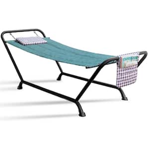 7 ft. Free Standing Hammock with stand Pillow and Storage Pockets