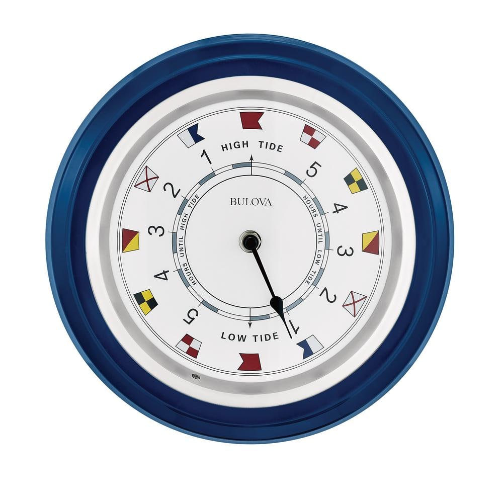 10 in. H X 10 in. W Round Wall Clock with Iluminated Dial
