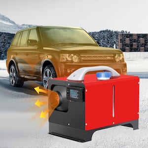 Parking Heater with Black LCD 17060 BTU Diesel Air Heater with Remote Control Diesel Heater for Car