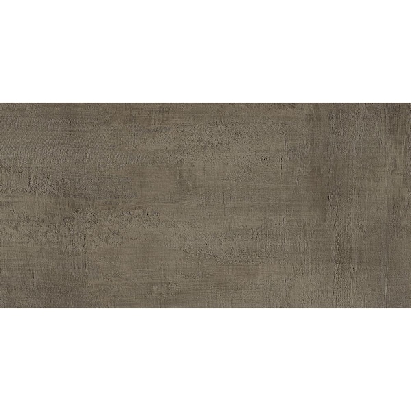 Corso Italia Unico Tobacco Matte 12 in. x 24 in. Concrete Look Porcelain Floor and Wall Tile (13.56 sq. ft./Case)