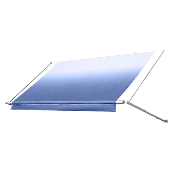 Karl home 17 ft. RV Retractable Awning (103 in. Projection) in Gradient Blue