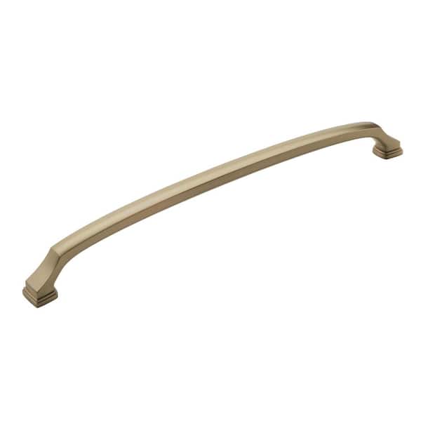 Amerock Revitalize 18 in. (457mm) Traditional Golden Champagne Arch Appliance Pull