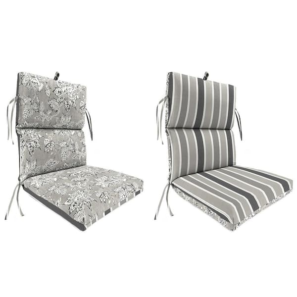 44 in. L x 22 in. W x 4 in. T Rectangular Outdoor Dining Chair Cushion