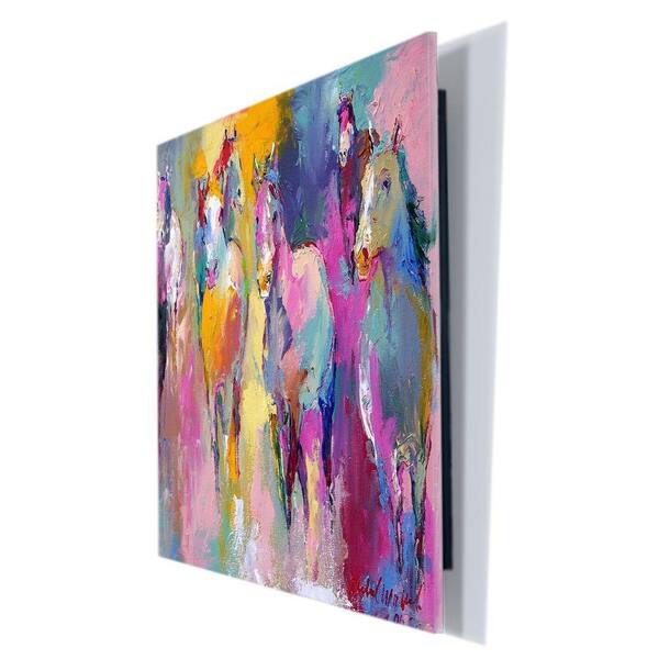 Trademark Fine Art 18 in. x 24 in. "Wild" by Richard Wallich Printed Acrylix Wall Art