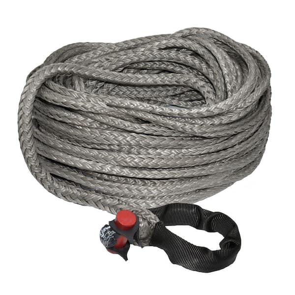 LockJaw 1/2 in. x 150 ft. Synthetic Winch Line with Integrated Shackle