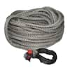 LockJaw 1/2 in. x 25 ft. 10700 lbs. WLL Synthetic Winch Rope Line