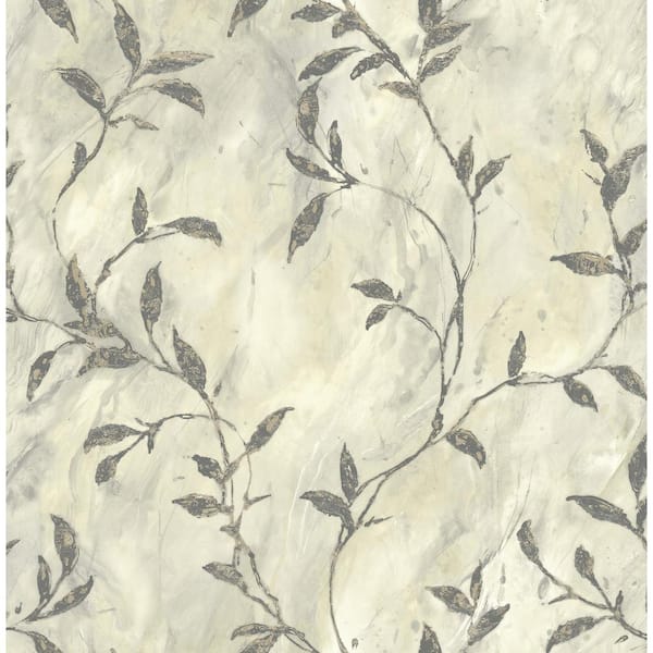 Seabrook Designs Wheatstone Leaf Paper Strippable Roll (Covers 56 sq. ft.)