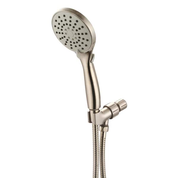 P-4335-BN 3-Spray Settings Wall Mount Handheld Shower Head 1.75 GPM in Brushed Nickel