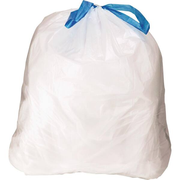 Heritage Trash Bags, Light Duty, 10 gal, 8 mic - Natural Color, 24 in x 24  in - Simply Medical