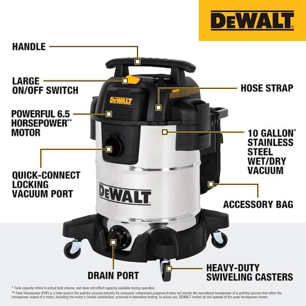 DEWALT 8 Gallon Wet/Dry Vacuum