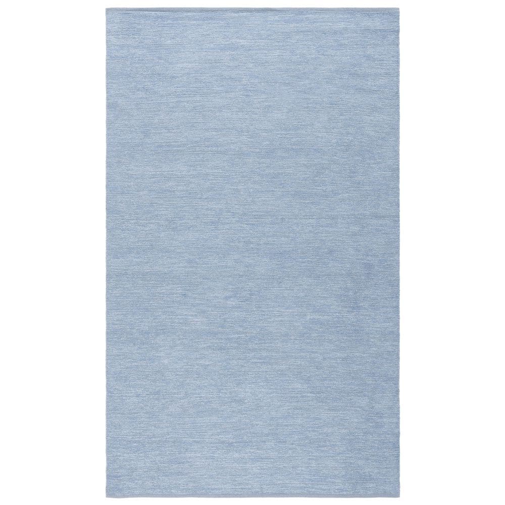 Montauk 6 ft. x 9 ft. Blue Modern Solid Area Rug price history on PriceWatchPro