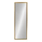 Kate and Laurel Large Rectangle Gold Full-Length Art Deco Mirror (48 in ...