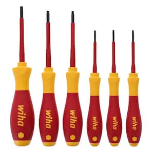 6-Piece Insulated SoftFinish Torx Screwdriver Set