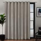 Sun Zero Stone Thermal Extra Wide Blackout Curtain - 100 in. W x 84 in ...