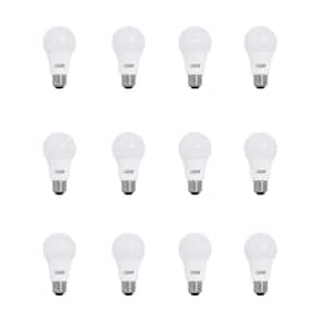 60-Watt Equivalent A19 Dimmable CEC Title 20 ENERGY STAR 90 CRI E26 Medium LED Light Bulb, Soft White 2700K (12-Pack)