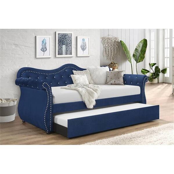 Navy Daybed With Trundle