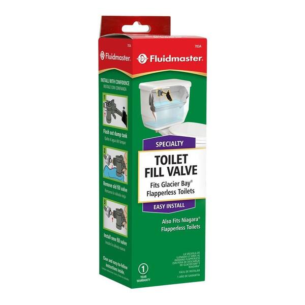 thumbnail image 2 of Fluidmaster 703A5B Fill Valve Replacement For Glacier Bay & Niagara Flapperless Toilets 2 of 10