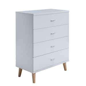 CosmoLiving by Cosmopolitan Westerleigh 4-Drawer Pink Chest of-Drawers ...