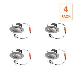 Halo LT56 Integrated LED Recessed Retrofit Downlight – 5/6 Inch, 3000K Soft White, 90 CRI, Wet-Rated & Dimmable