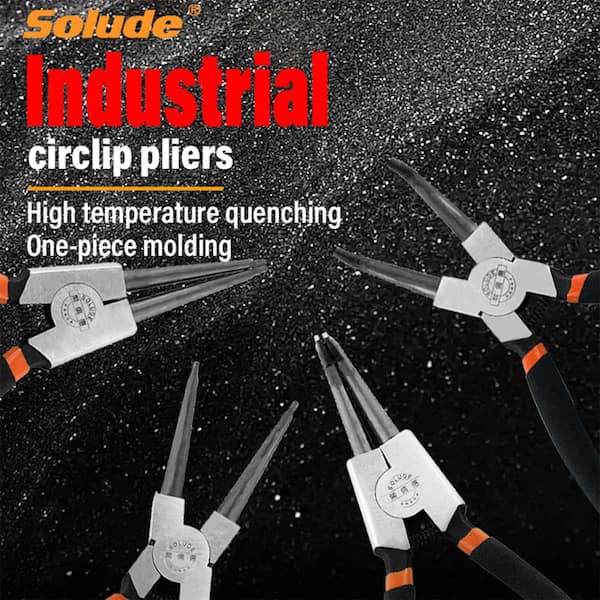 4-Piece Snap Ring Pliers Set