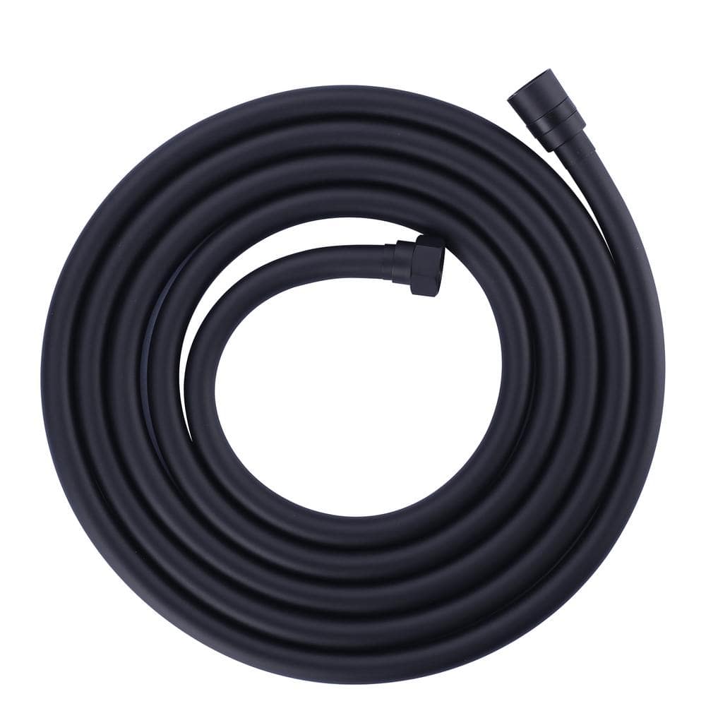 PVC 120 in. Shower Head Hose in Matte Black price history on PriceWatchPro