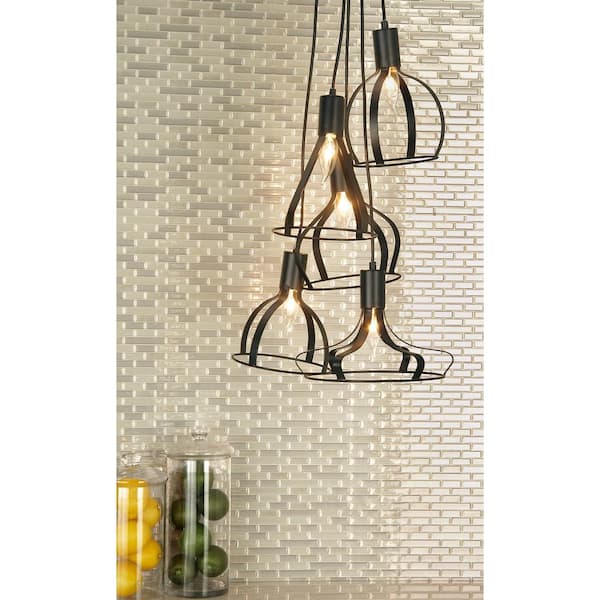 Industrial Rose Gold Iron Light Pendant