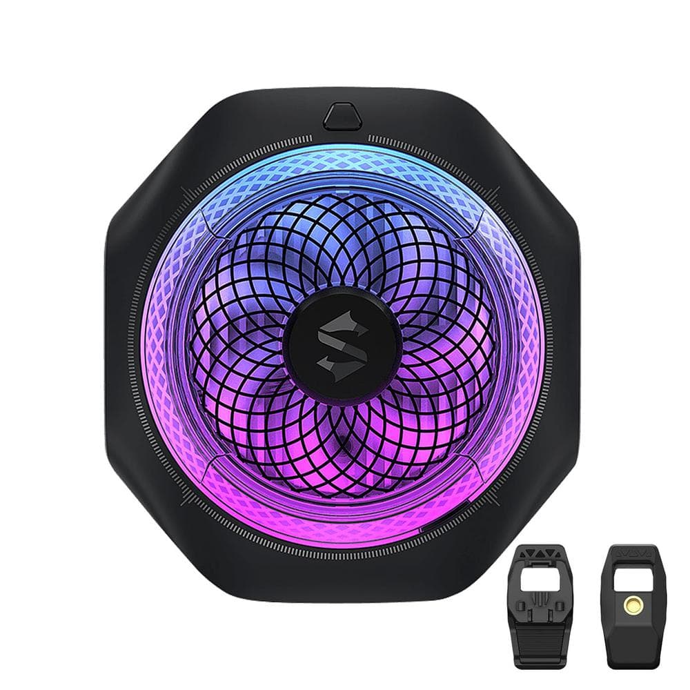 Magnetic Phone Cooling Fan with RGB Light, App, 27W Cellphone Radiator for 
