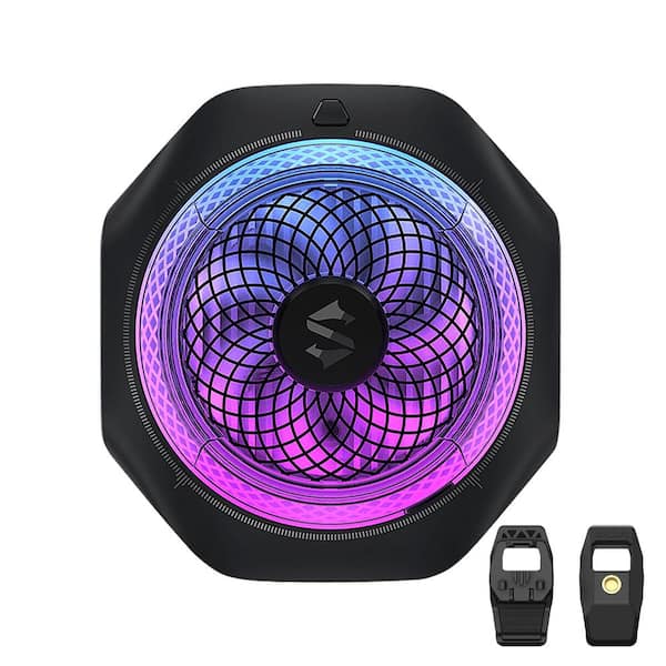 Magnetic Phone Cooling Fan with RGB Light, App, 27W Cellphone Radiator for Gaming for Phones and Tablets and iPads