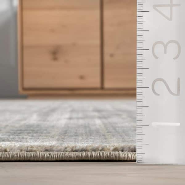 Park Abstract Checked Multi 8 ft. x 10 ft. Area Rug