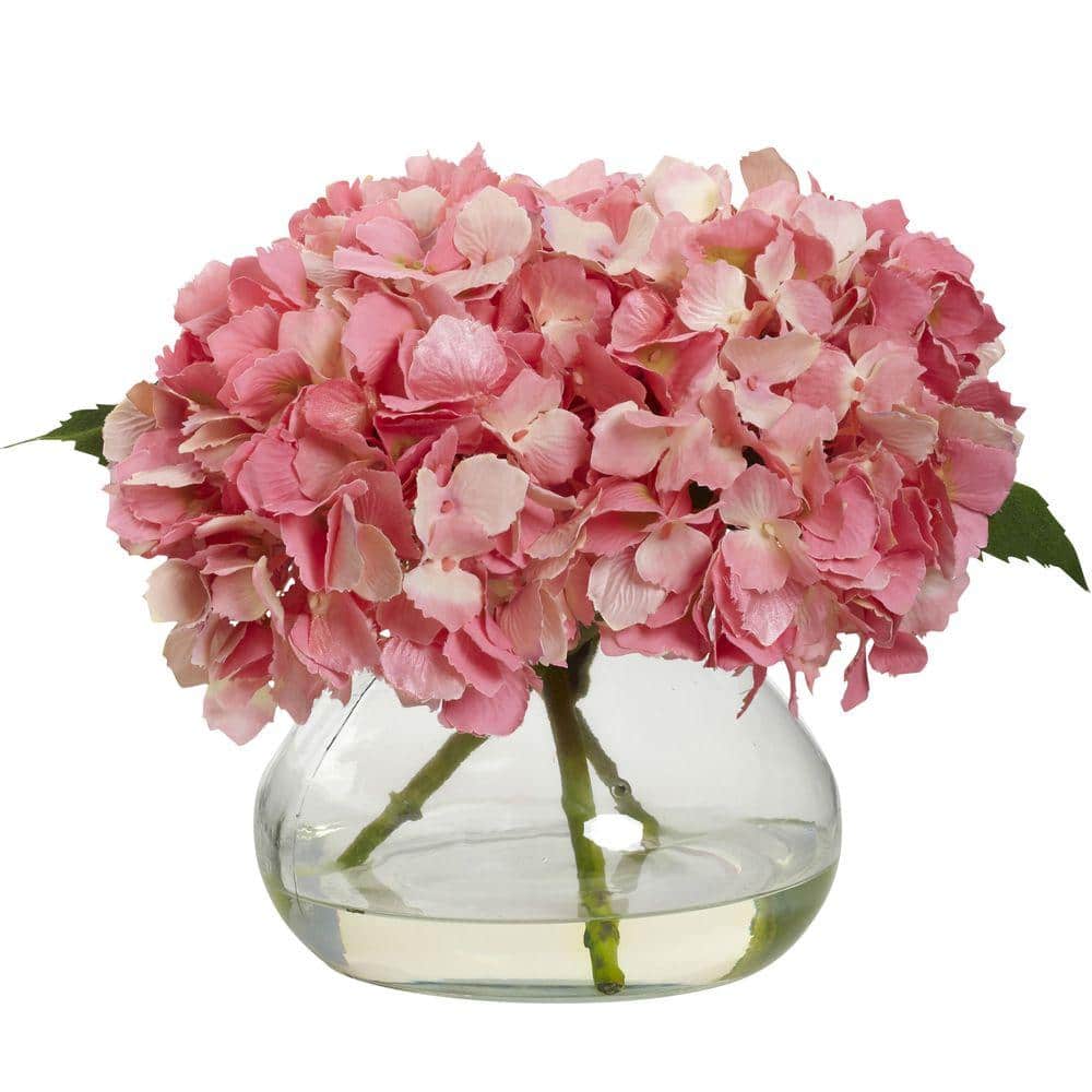 Image of Strawberry hydrangea in vase