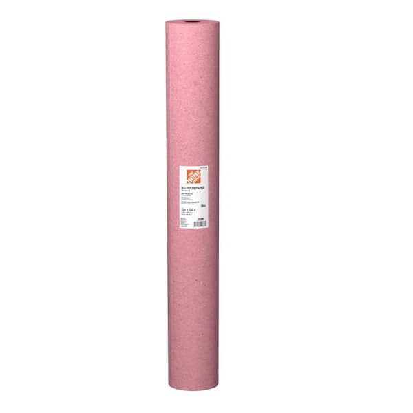 35 in. x150 ft. 9 Mil Red Rosin Paper Drop Cloth