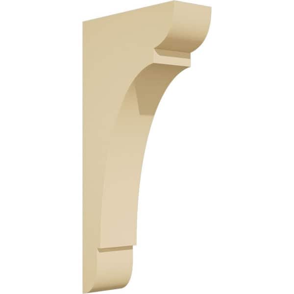 Ekena Millwork Standard Olympic 3 in. W x 18 in. H x 9 in. D Signature Urethane Polyurethane Corbel