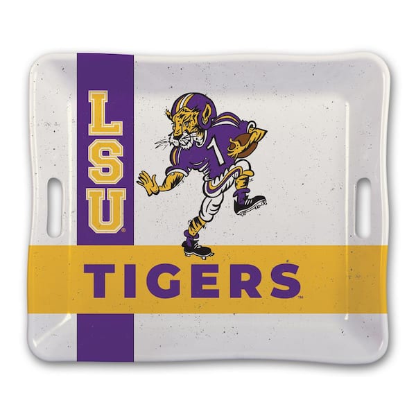 Magnolia Lane LSU Melamine Serving Tray