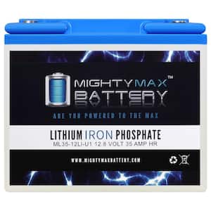 ML35-12LI - 12-Volt 35 AH Deep Cycle Lithium Iron Phosphate (LiFePO4) Rechargeable and Maintenance Free Battery