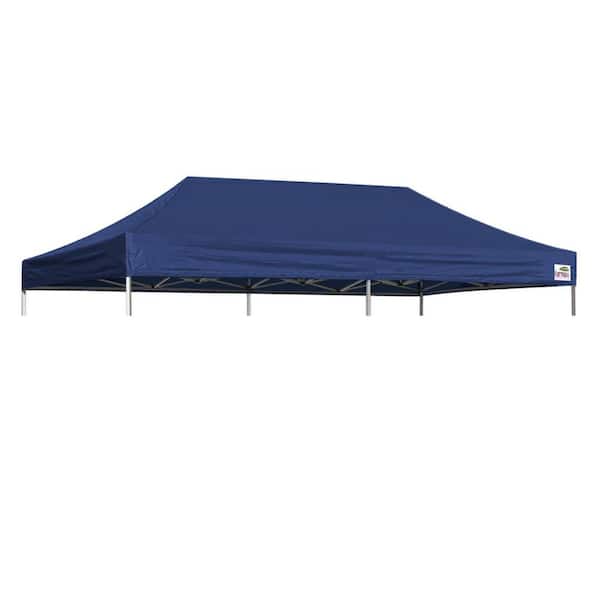 Terracemaster USA New 10 ft. x 20 ft. Pop Up Replacement Canopy Tent Top Cover, Instant Ez Canopy Top Cover Only (navy blue)