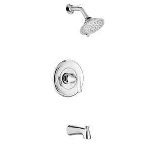 Chatfield Single-Handle 3-Spray Tub and Shower Faucet with 1.8 GPM in Chrome (Valve Included)