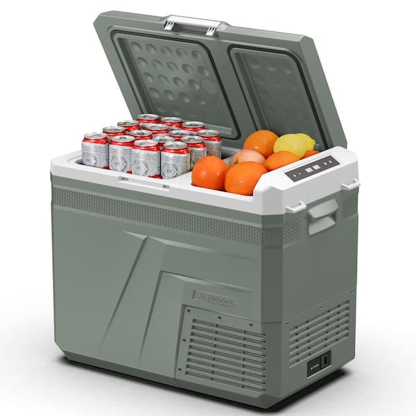 Alpicool 42 Qt. Portable Refrigerator Car Fridge 12-Volt Fridge -4~68°F ...