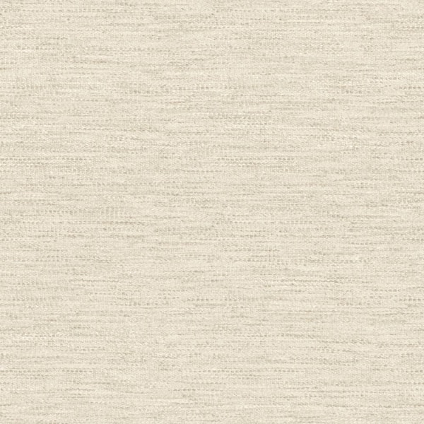 20.50 in. W x 396 in. L Beige Wool Texture Wallpaper