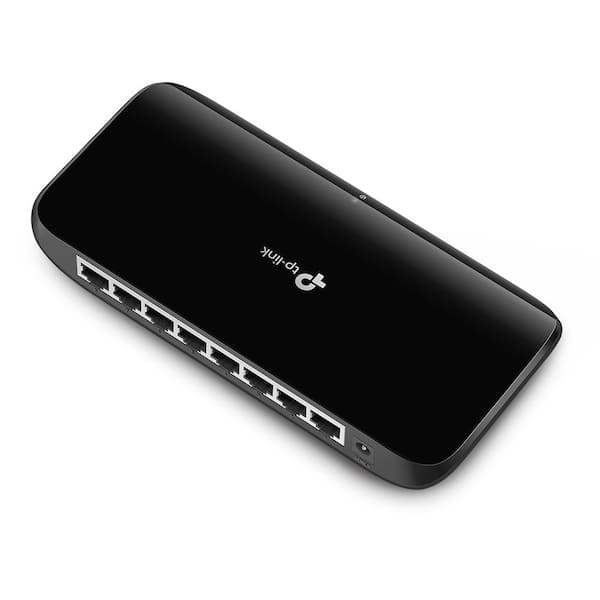 TP-Link 8 Port 10/100Mbps Fast Ethernet Switch | Desktop Ethernet Splitter  | Ethernet Network Hub | Plug and Play | Fanless Quiet | Desktop Design 