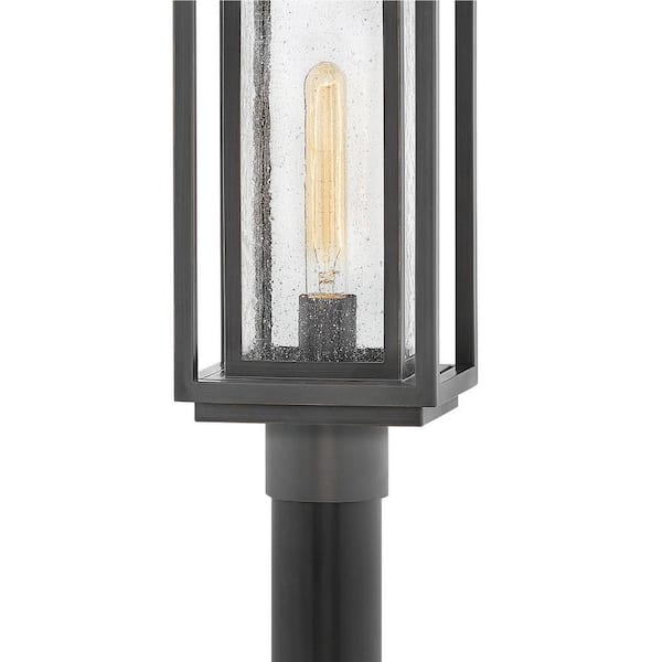 HINKLEY - Republic 1-Light Oil Rubbed Bronze Outdoor Post or Pier Mount