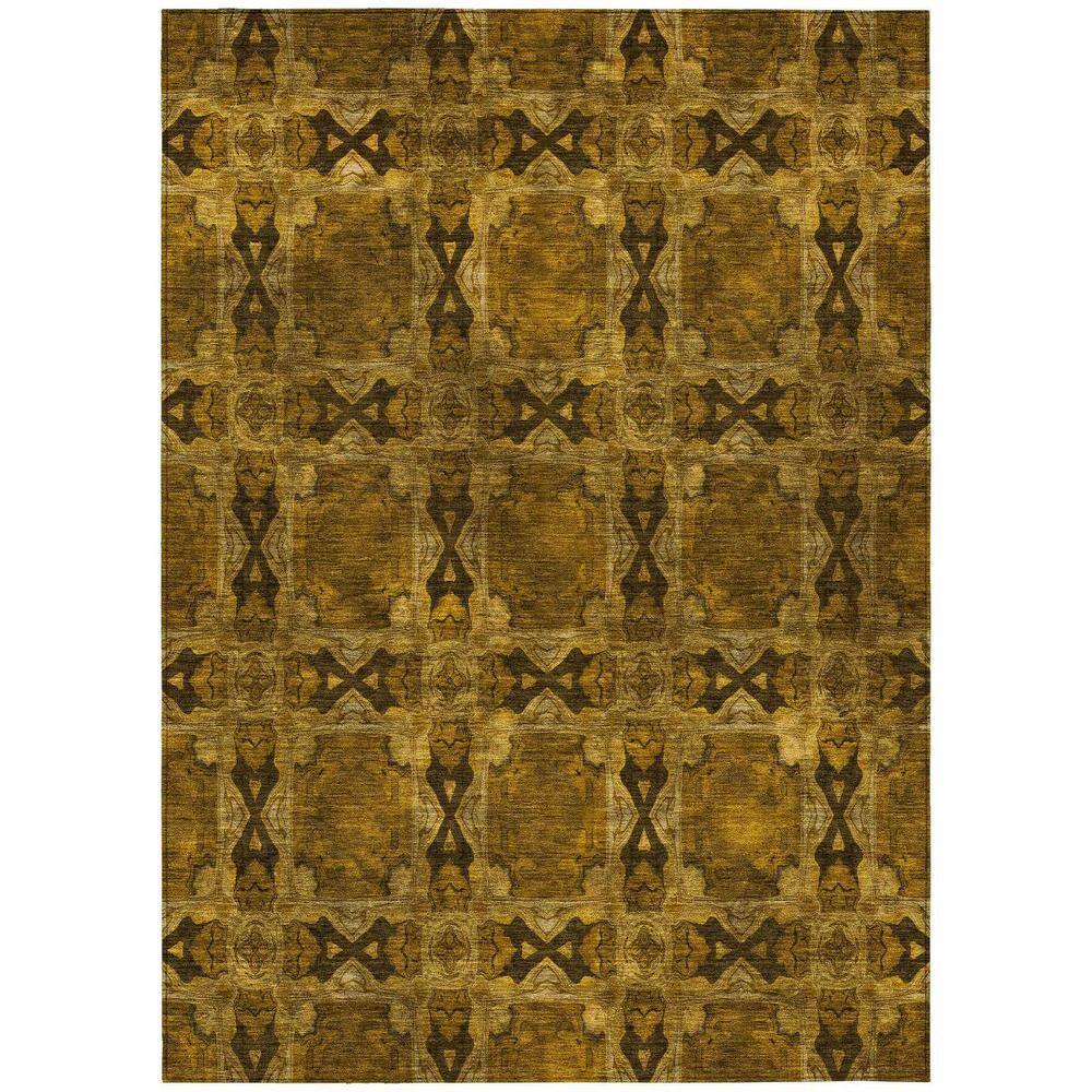 Chocolate 10 ft. x 14 ft. Woven Floral;Medallion Rectangle Indoor/Outdoor Area Rug price history on PriceWatchPro
