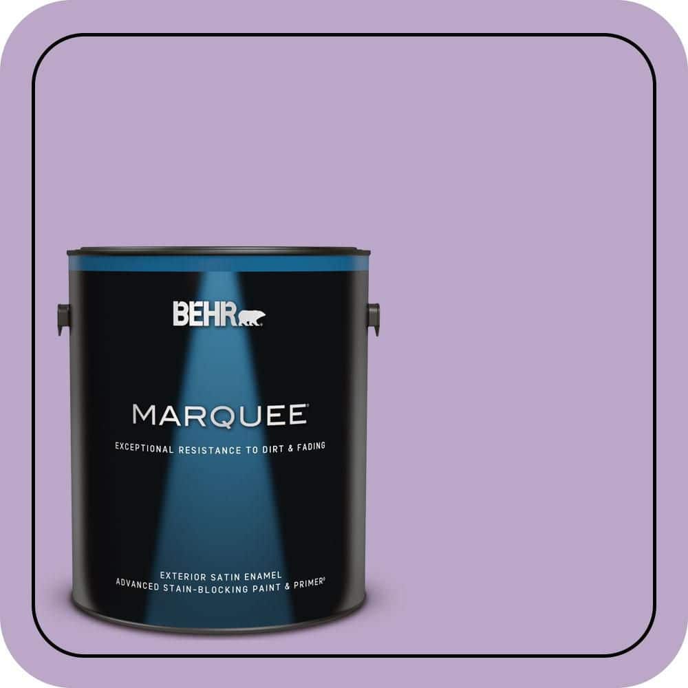 1 gal. #M570-4 Cyber Grape Satin Enamel Exterior Paint & Primer price history on PriceWatchPro