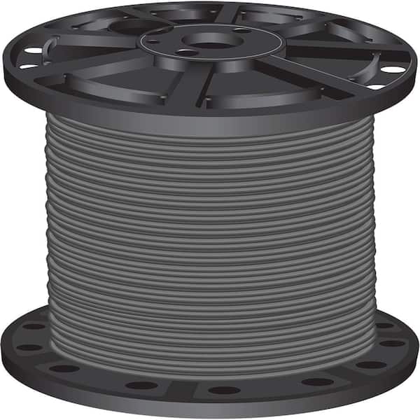1,000 ft. 6 Gray Stranded CU SIMpull THHN Wire