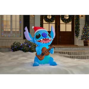 3 ft. LED Stitch with Ukulele Christmas Airblown® Inflatable