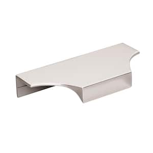 Extent 4-3/16 in. (106mm) Modern Polished Chrome Cabinet Edge Pull