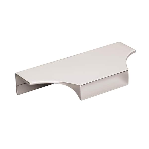 Amerock Extent 4-3/16 in. (106 mm) Polished Chrome Cabinet Edge Pull
